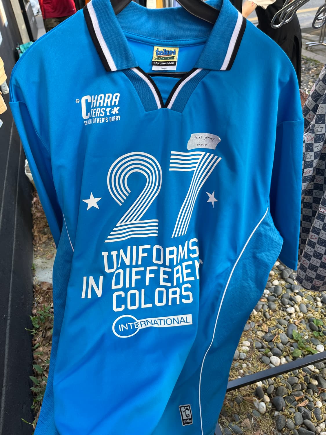 테켓 풋볼티 져지 티셔츠 상품이미지2