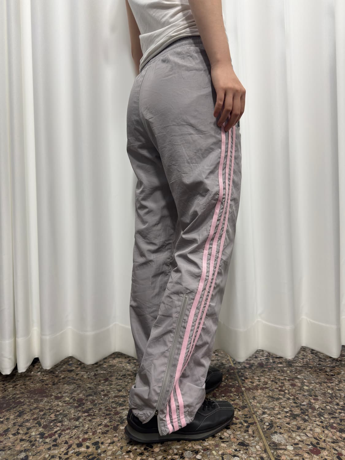 adidas pink line pants 상품이미지5
