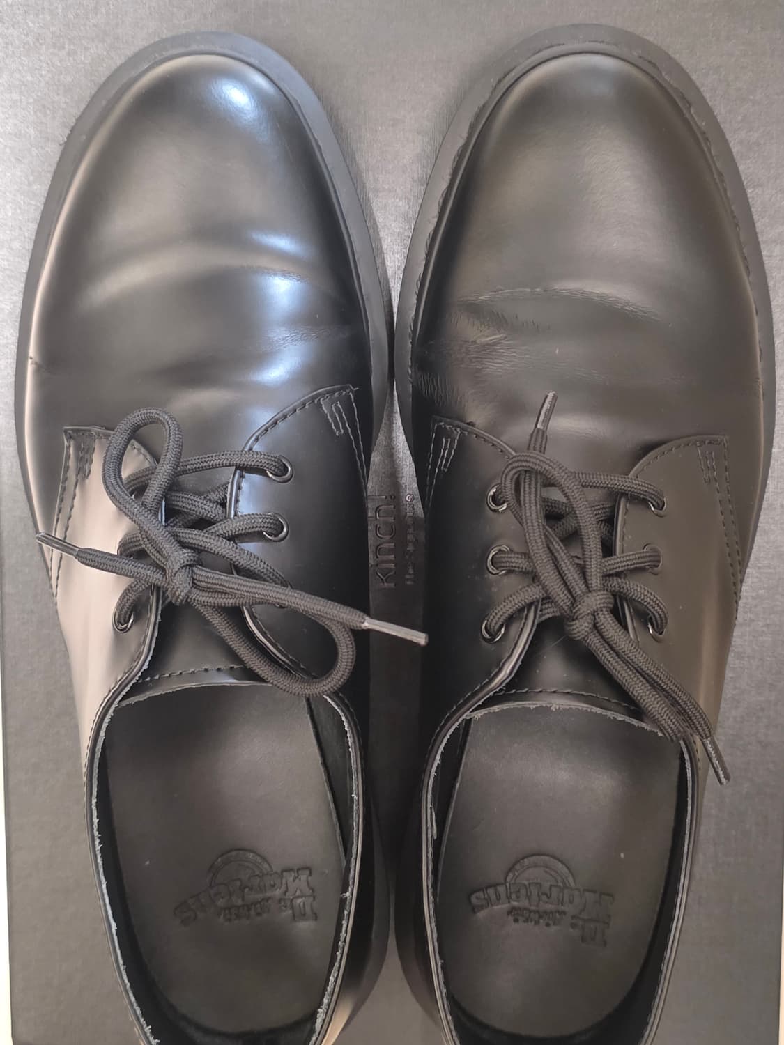 닥터마틴 1461 3홀 모노 블랙 상품이미지1