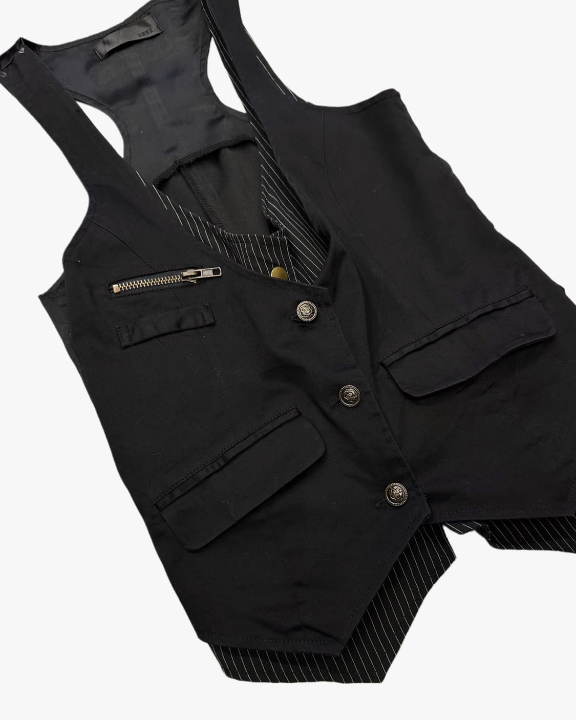 CRYX punk layred vest jacket 상품이미지2