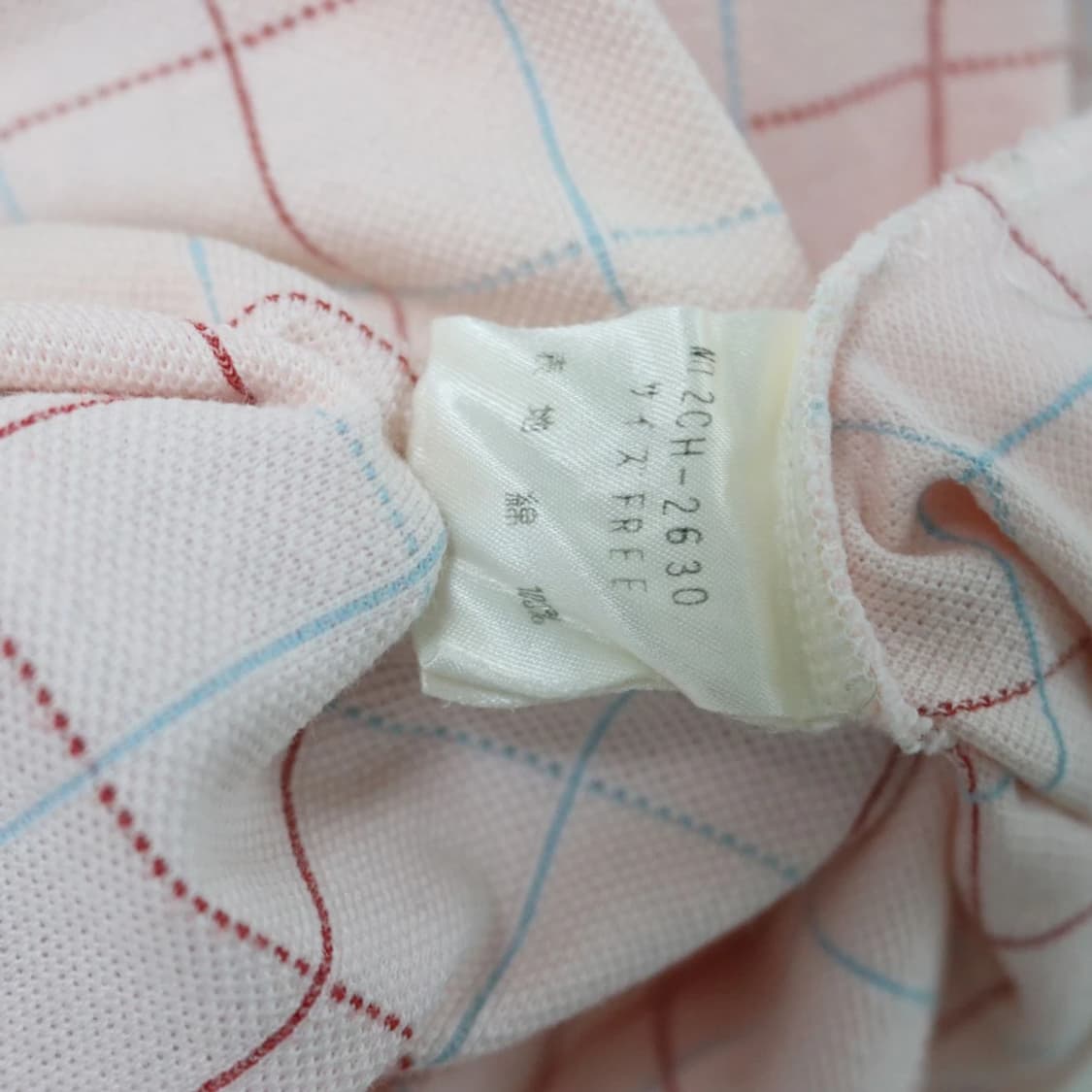 히스테릭글래머 체크 카라 티셔츠 66801 상품이미지9