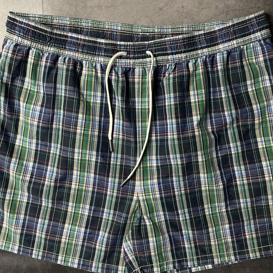 RALPH LAUREN 00s 랄프로렌 체크 스윔 하프팬츠 A01223 상품이미지2