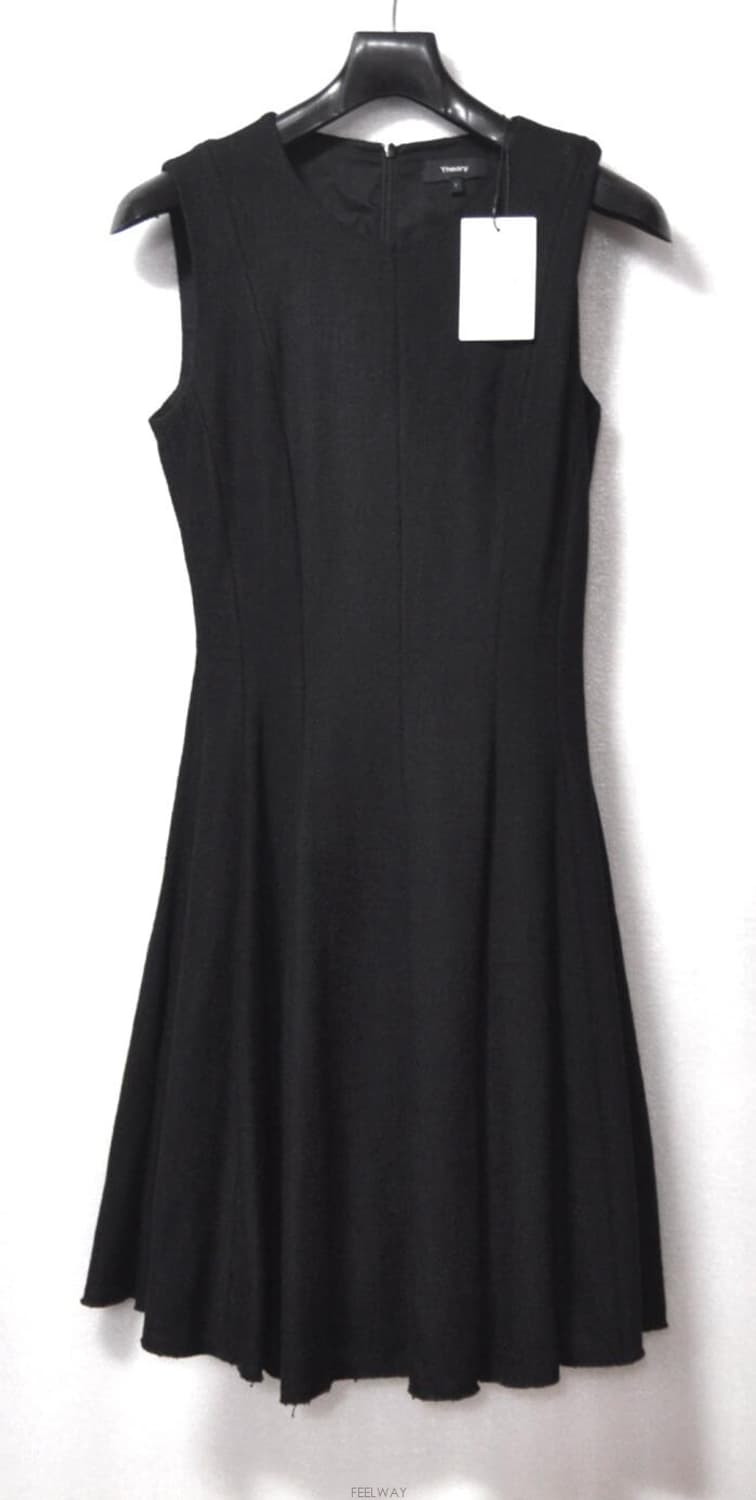 띠어리/여성민소매린넨혼방원피스(사이즈44) 상품이미지1