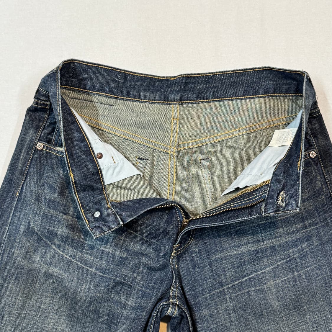 32inch) 리바이스 일본판 503 스트레이트 핏 데님 청바지 상품이미지8