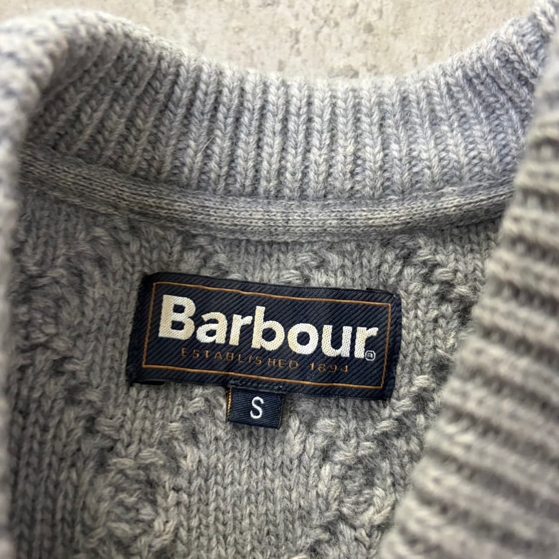 바버 꽈배기 니트[2092] 상품이미지7