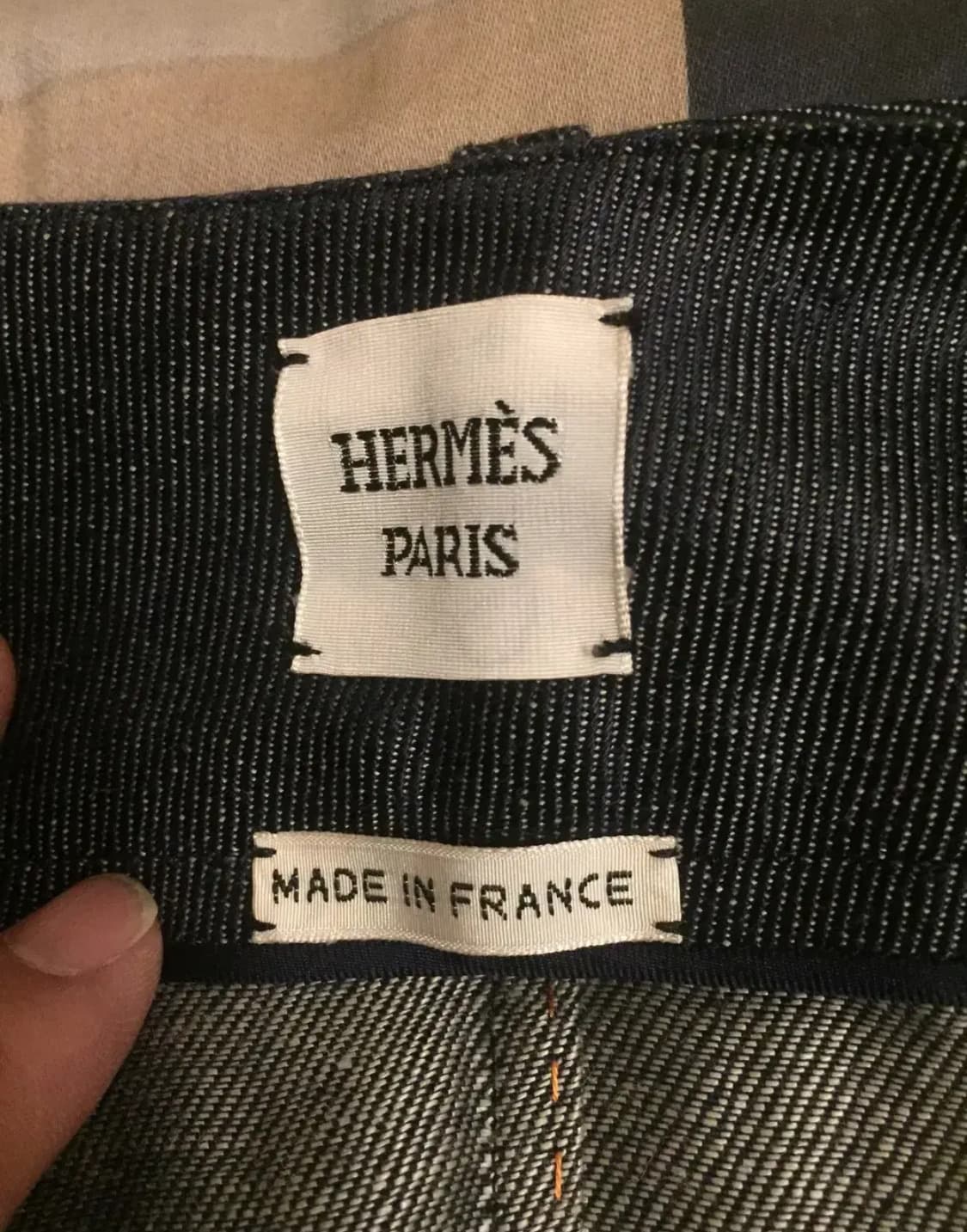 HERMES 에르메스 스커트(리넨)42 사이즈 상품이미지8