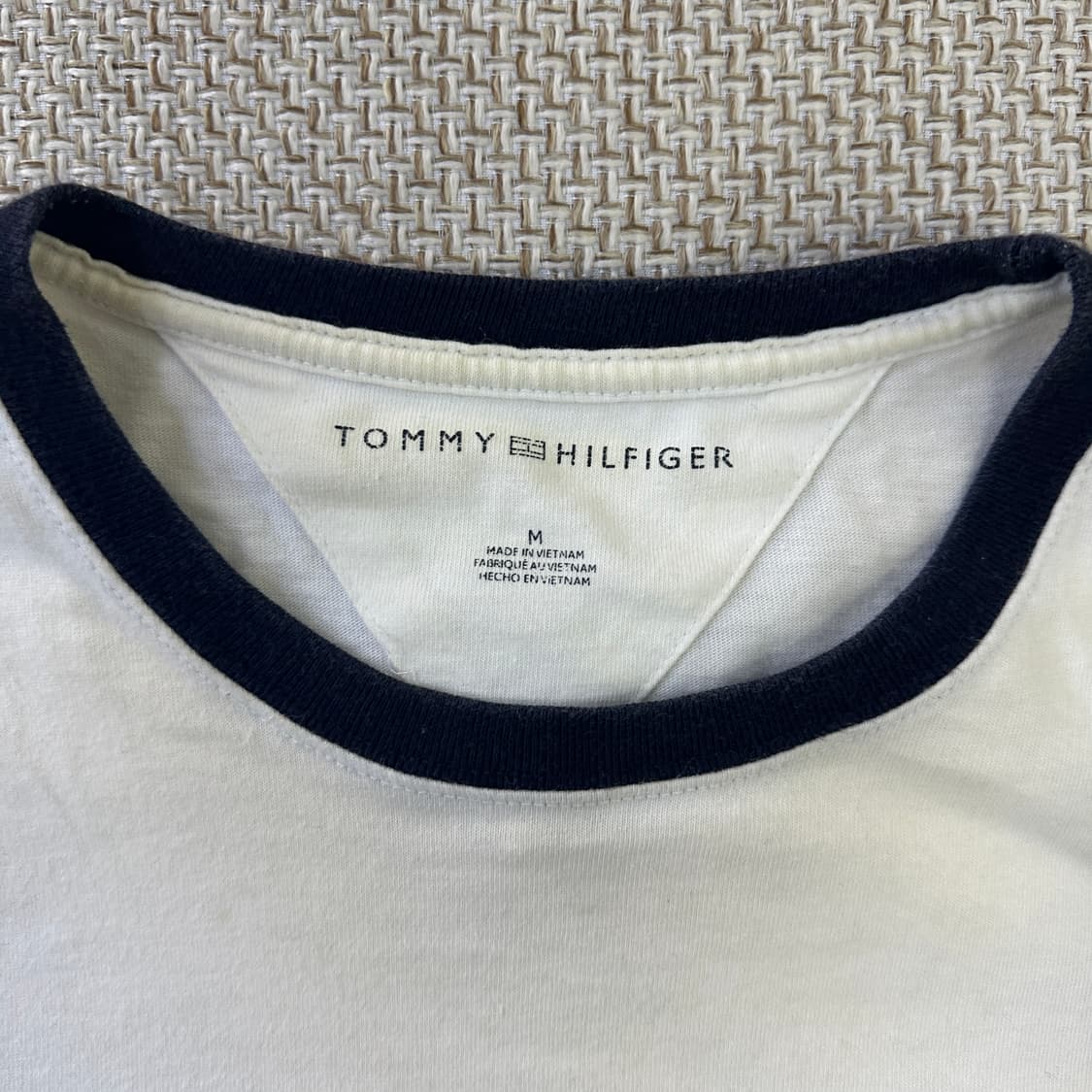 M 타미힐피거 스펠링 로고 반팔티 0330D 상품이미지2