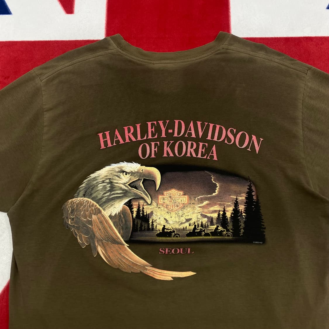 할리데이비슨 반팔티 L  상품이미지5