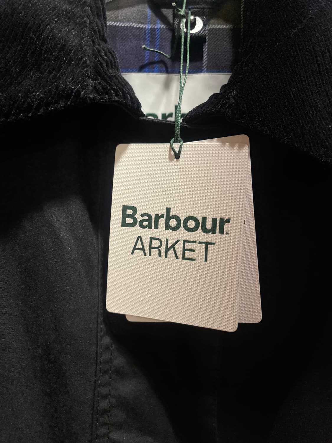 아르켓X바버 왁스 자켓 XS 상품이미지3