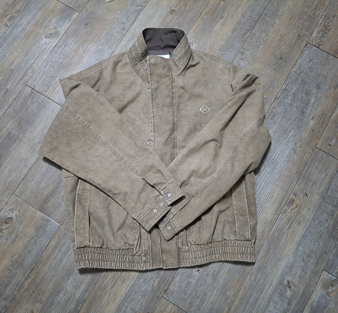 논타입 자켓: VTG HIGH BLOUSON (WASHED BEIGE) 상품이미지3