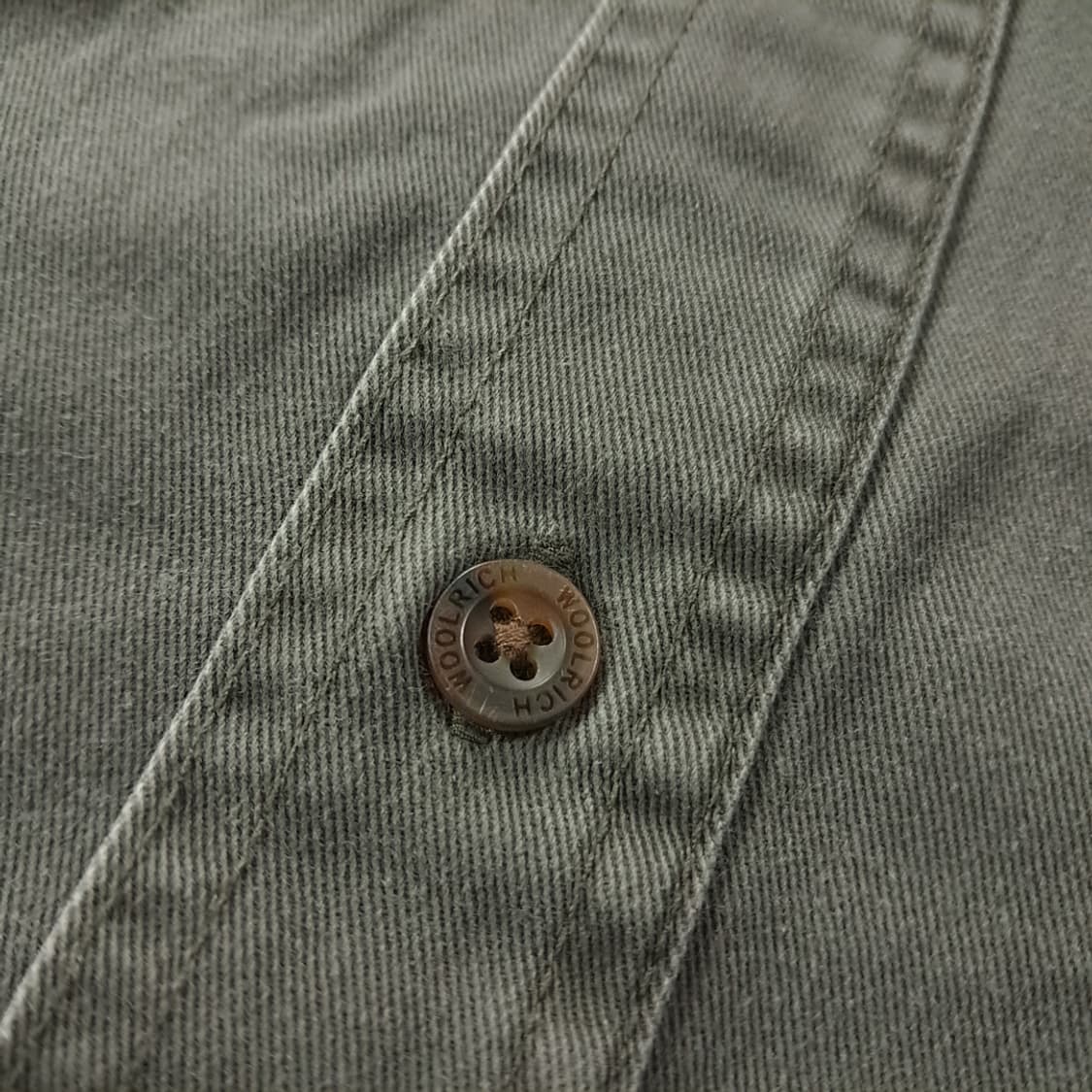 CK385 M 울리치 90s 엘보우패치 카키그린 칼라 셔츠 남방 상품이미지5