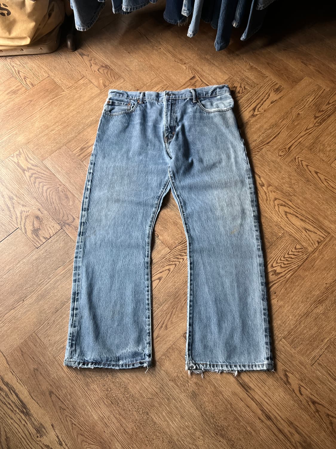 [38]리바이스 517 블랭크탭 미디엄블루 플레어진 F2 상품이미지2