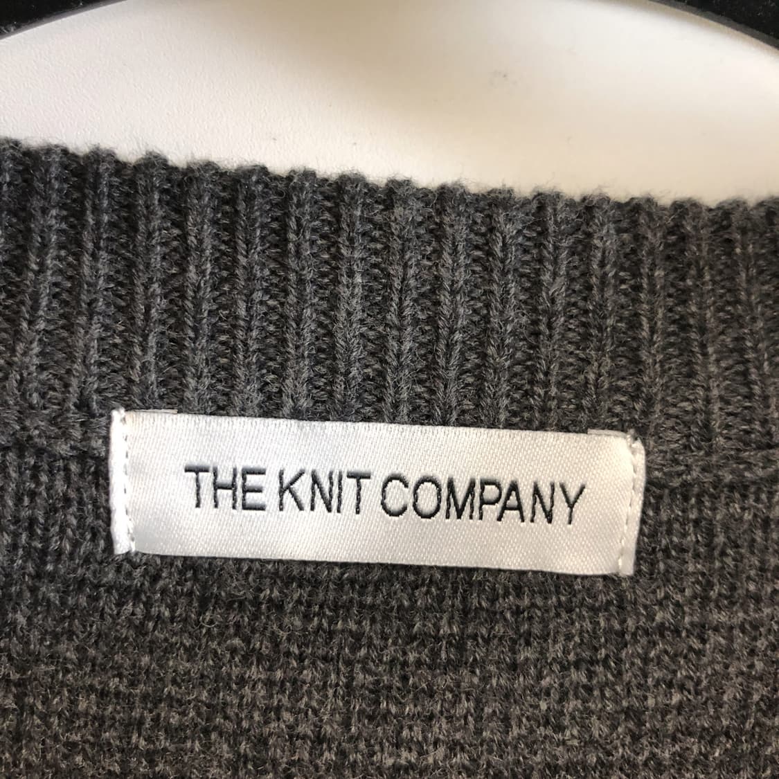 더 니트컴퍼니 X 스토커즈 캐시미어 엘보패치 니트 XL 상품이미지4