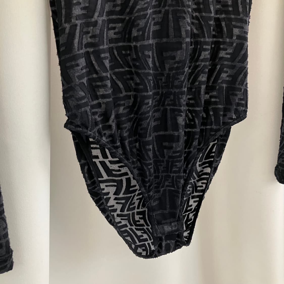 펜디 자카드 시스루 바디슈트 XXS 상품이미지5