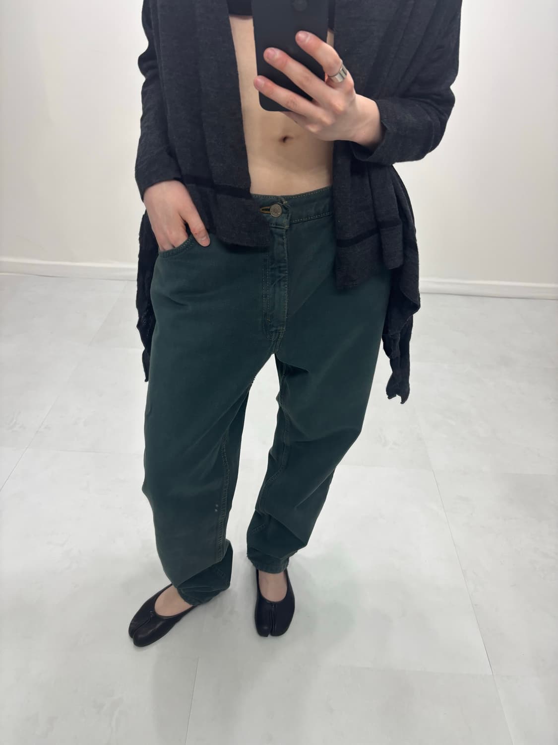 LEVIS 950 WASHED GREEN 상품이미지1