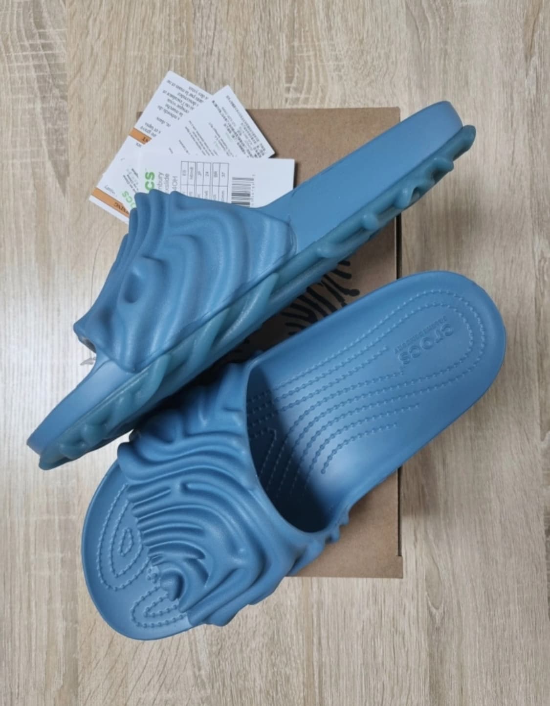 [250]크록스 살레헤 벰버리 슬라이드 태쉬무 상품이미지1