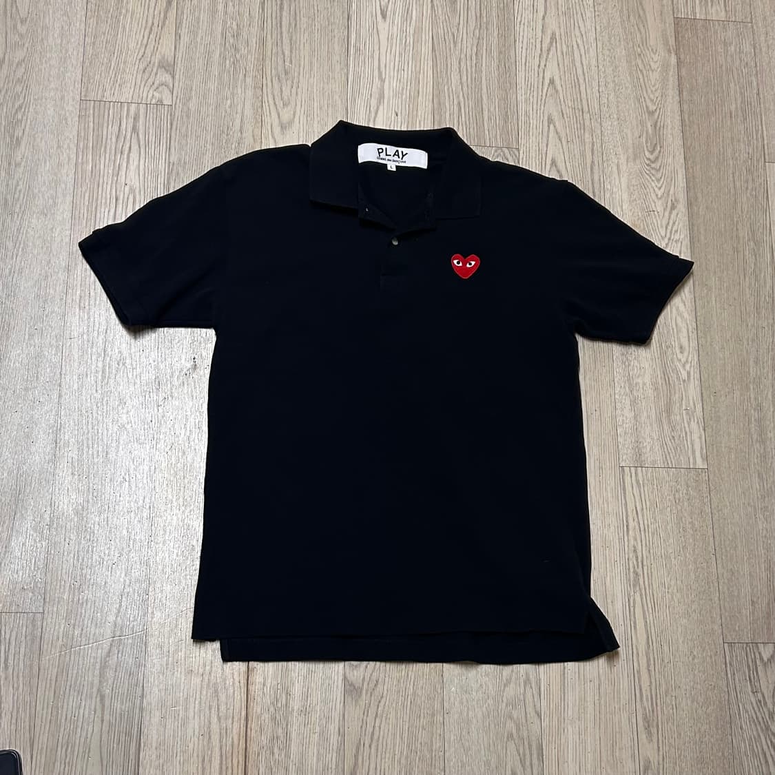 25SS 꼼데 가르송 정품 카라티 100 상품이미지1