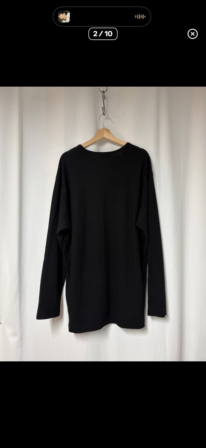 요지야마모토 뿌르옴므 수피마울 120수 티셔츠 상품이미지2