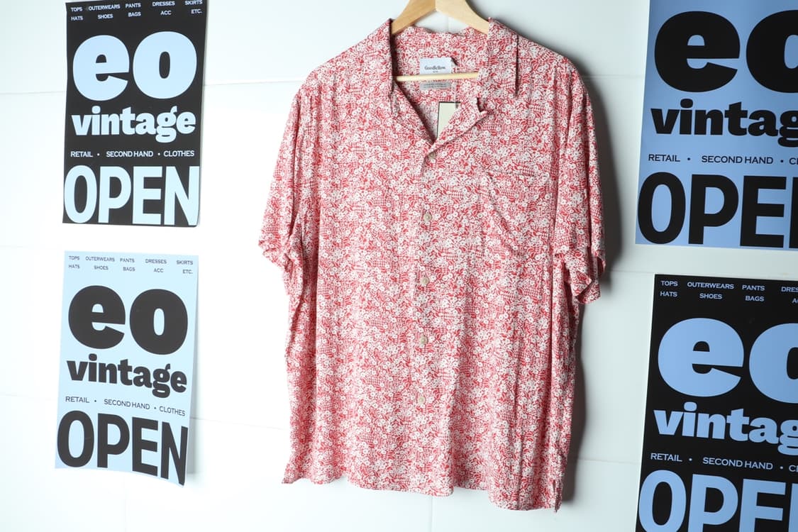 (XL-2XL) 브랜드빈티지 반팔셔츠 남방 USA 하와이안-H33134 상품이미지2