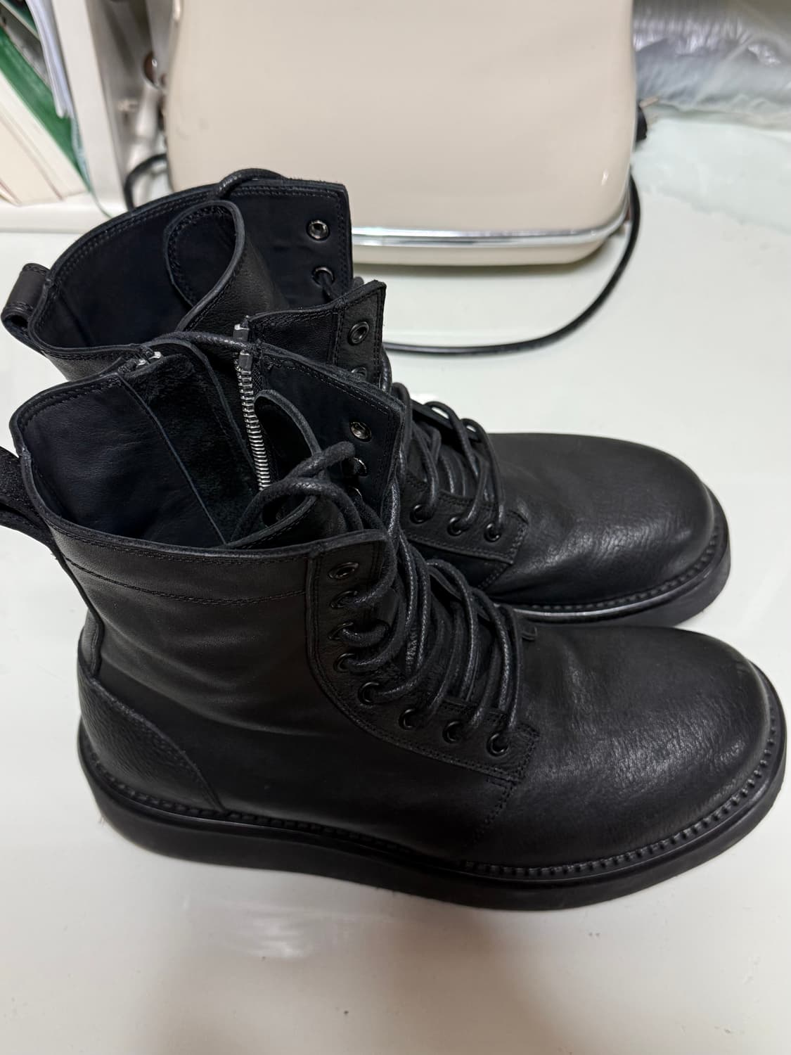 골멧 Washed Horse Zip Boots(43) 상품이미지4