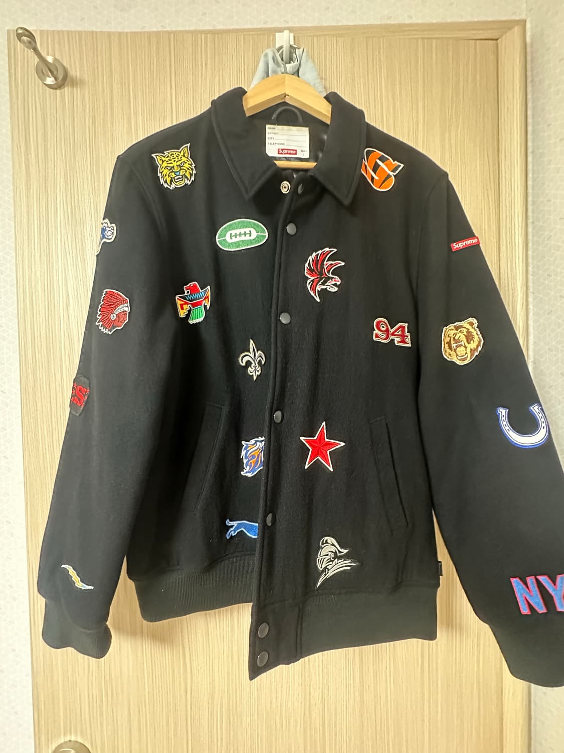 슈프림 바시티 자켓 상품이미지4