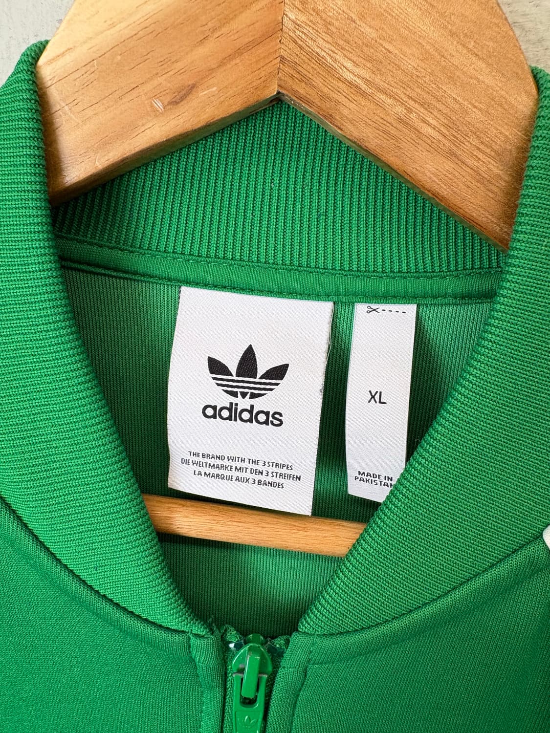 아디다스 신형 SST 그린 트랙탑 져지 상품이미지6