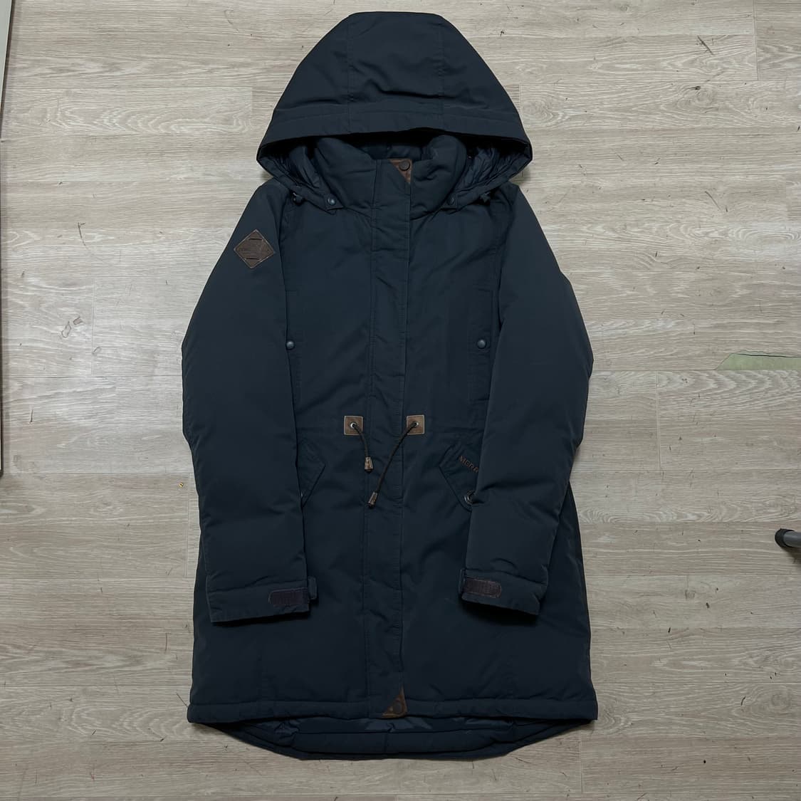 머렐 덕다운 후드 야상 롱패딩 점퍼 [다크 차콜] M/95 상품이미지1