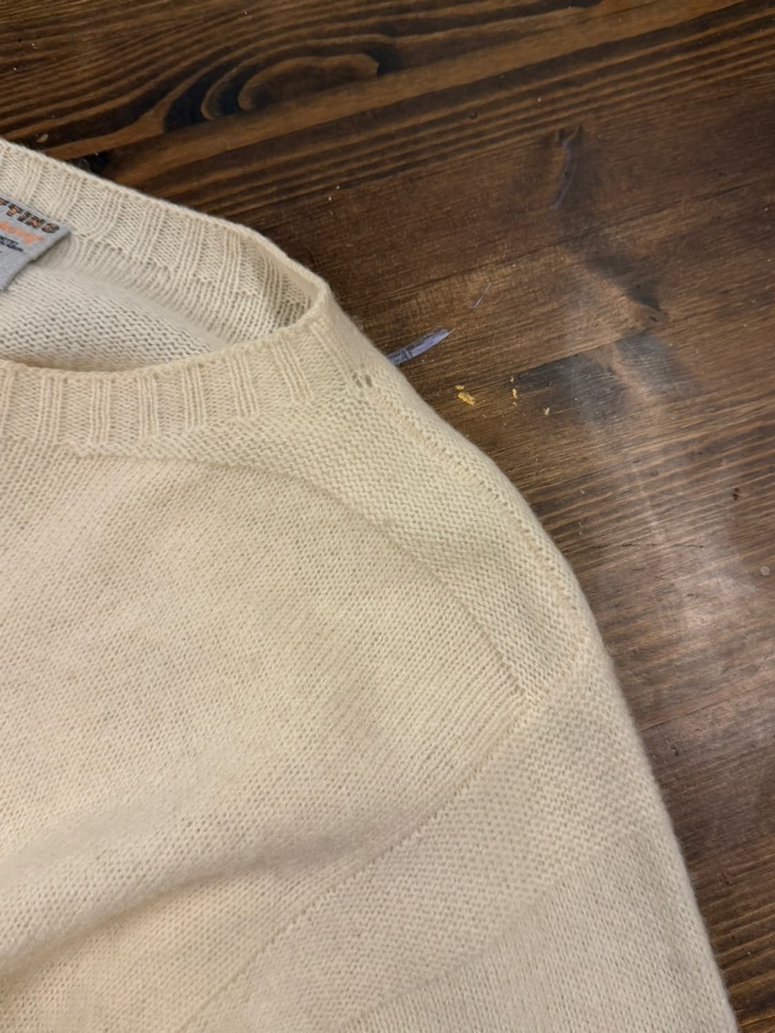 파일멜런지 셔틀랜드울 니트 66~77 상품이미지9