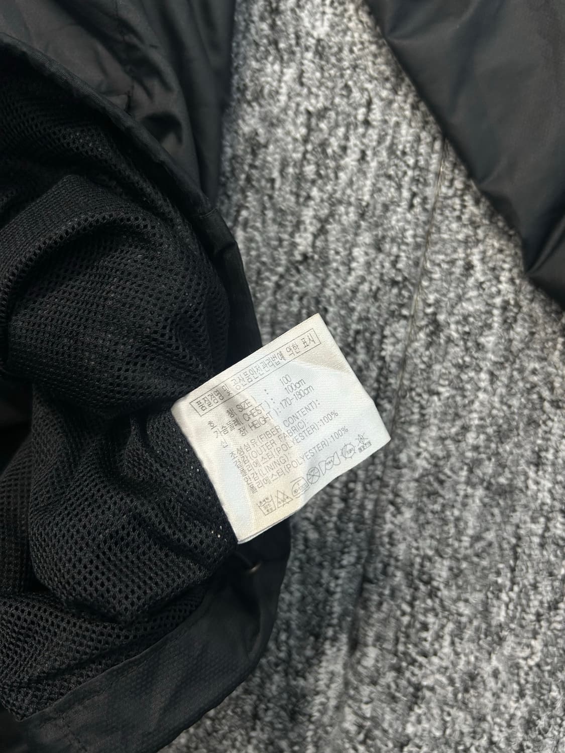 나이키 블랙 스우시 바람막이 L 상품이미지7