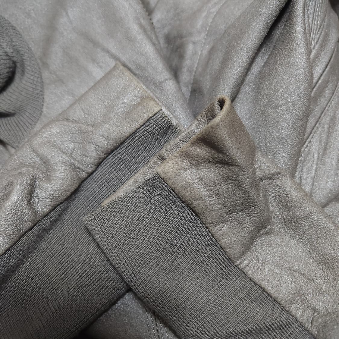 [38] 2010ss 릭오웬스 하이넥 레더 자켓 상품이미지9