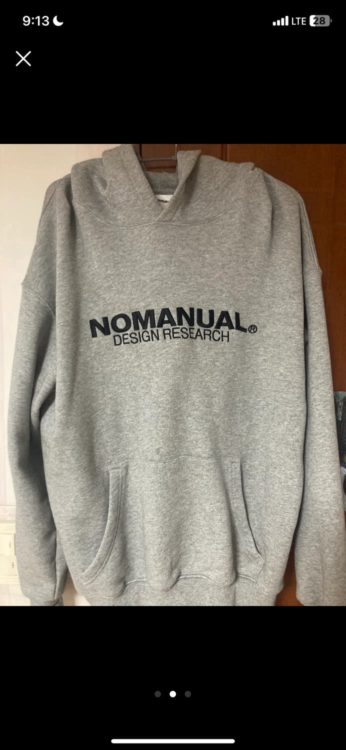 노매뉴얼 후드티 M 상품이미지2