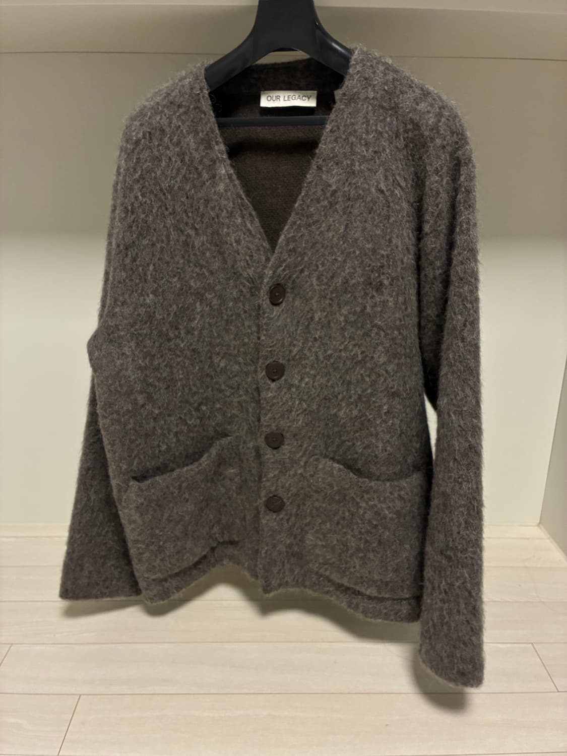 아워레가시 모헤어 가디건 사이즈 48 상품이미지3