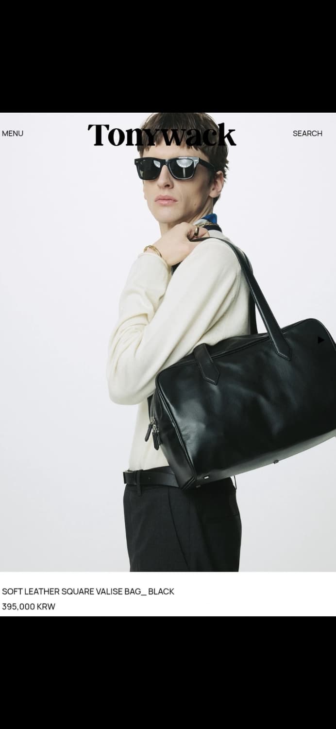 토니웩 가방 삽니다! (SOFT LEATHER SQUARE VALISE) 상품이미지2