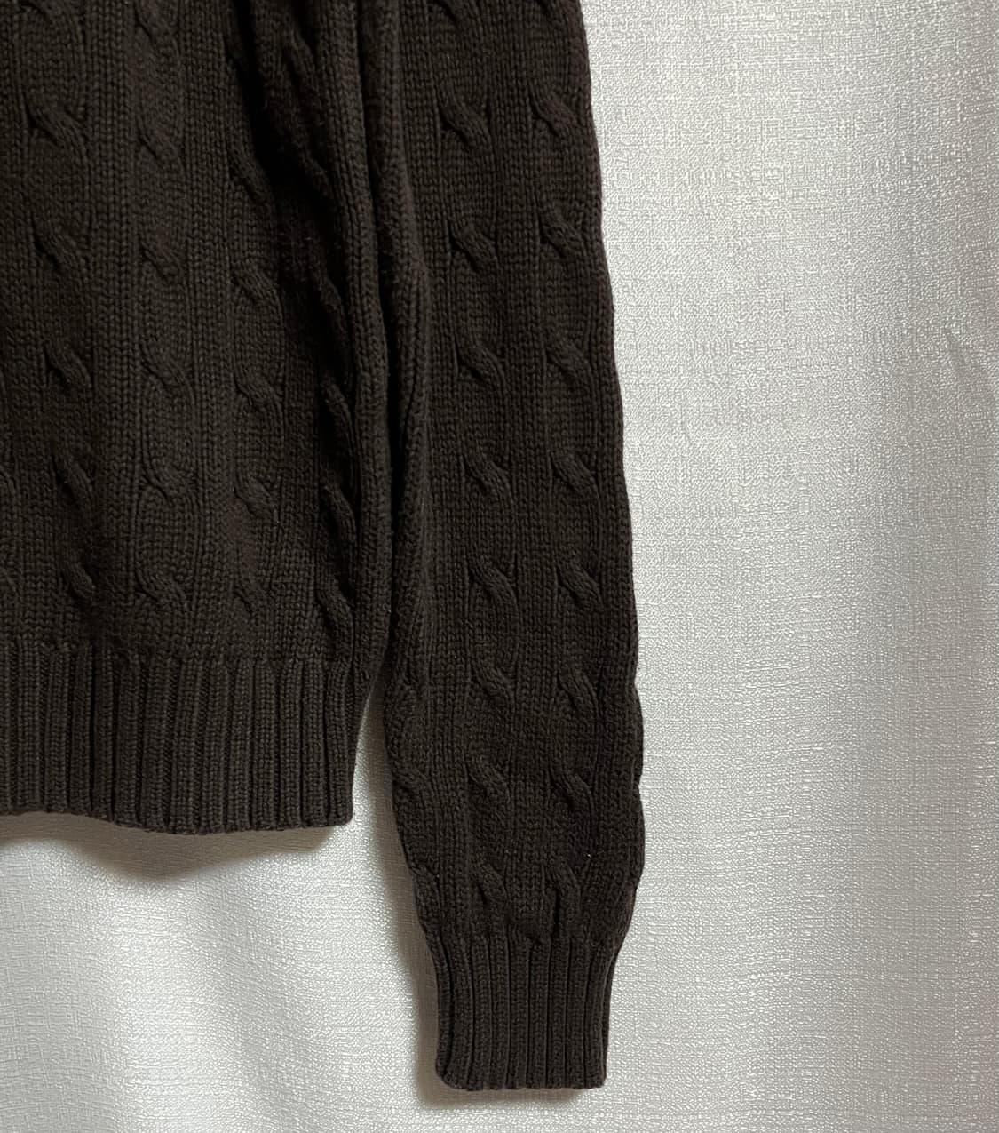 폴로 랄프로렌 케이블 니트 S 상품이미지2