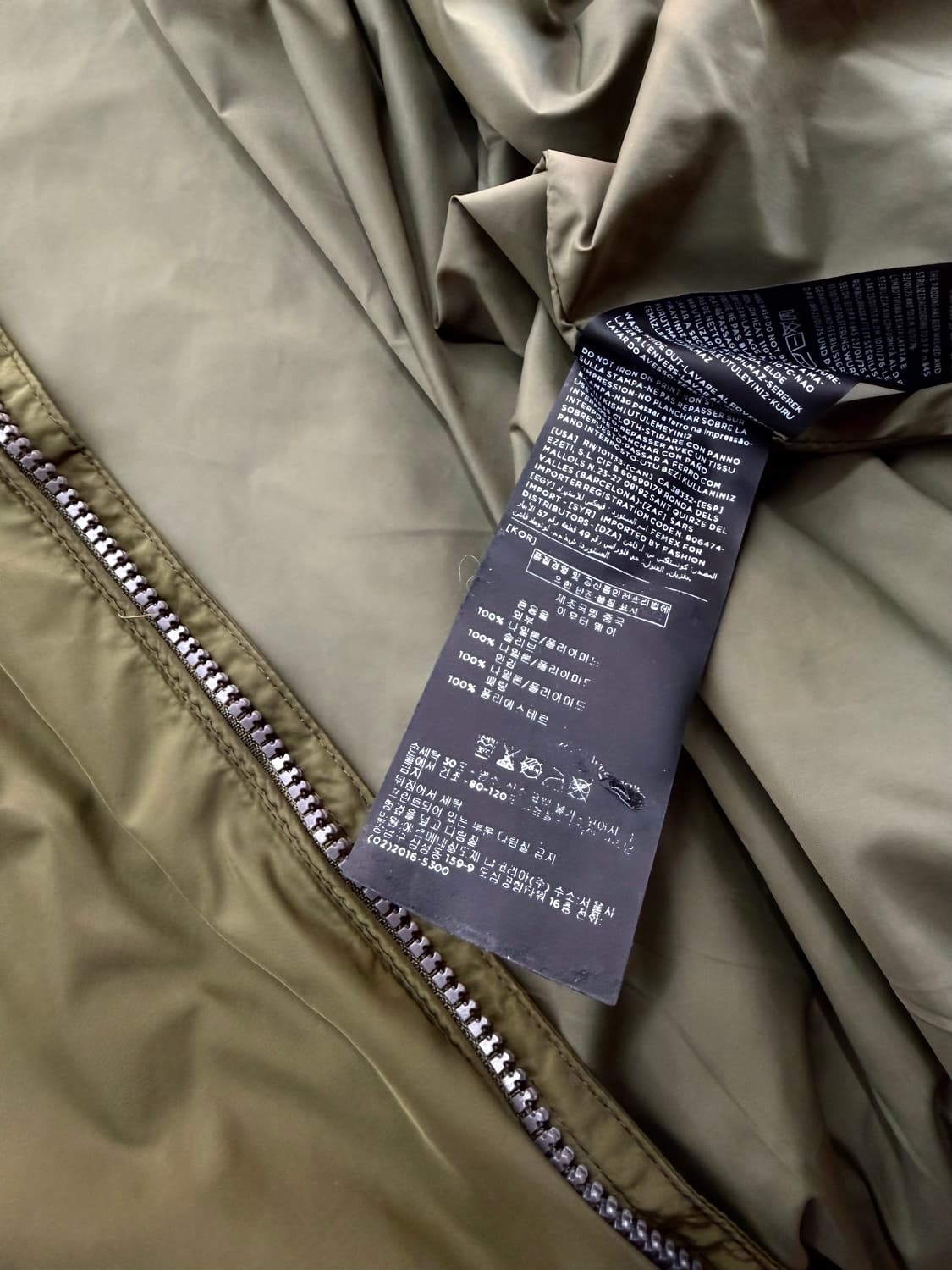 M/ 제냐 신형 경량 나일론 다운 자켓 상품이미지10