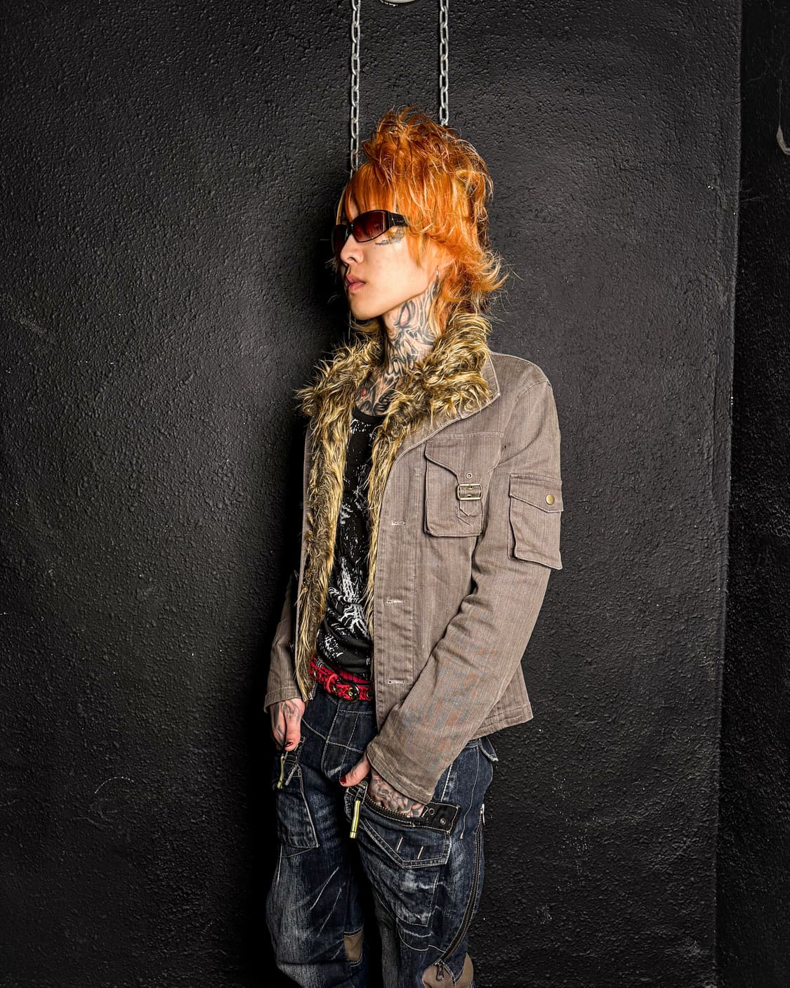 Fur Trim Military Jacket 상품이미지6