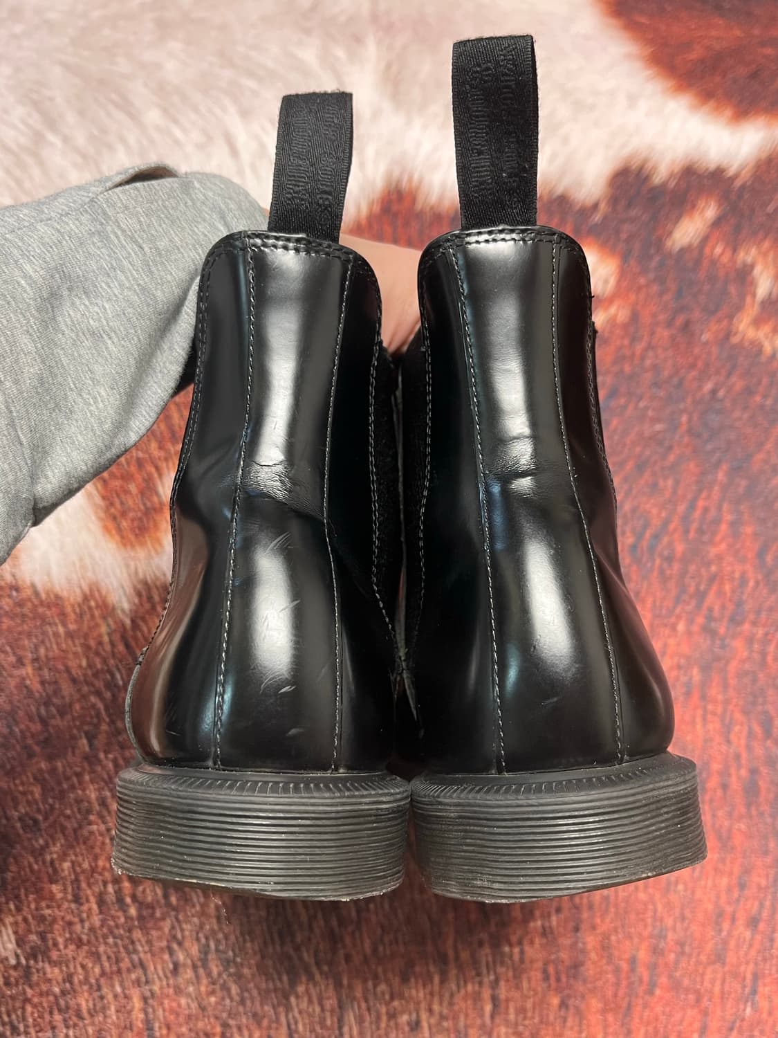 [230] 닥터마틴 플로라 Flora 첼시부츠 블랙 상품이미지4