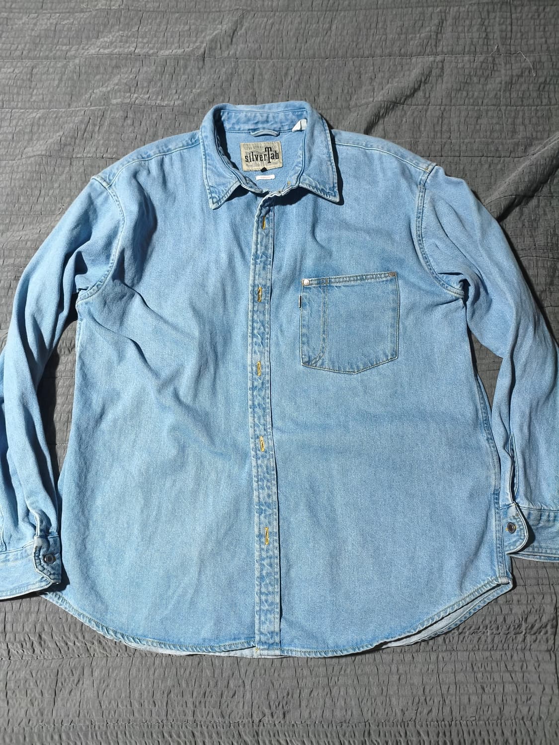 리바이스 실버탭 데님 셔츠 M(105~110) 새상품 상품이미지1