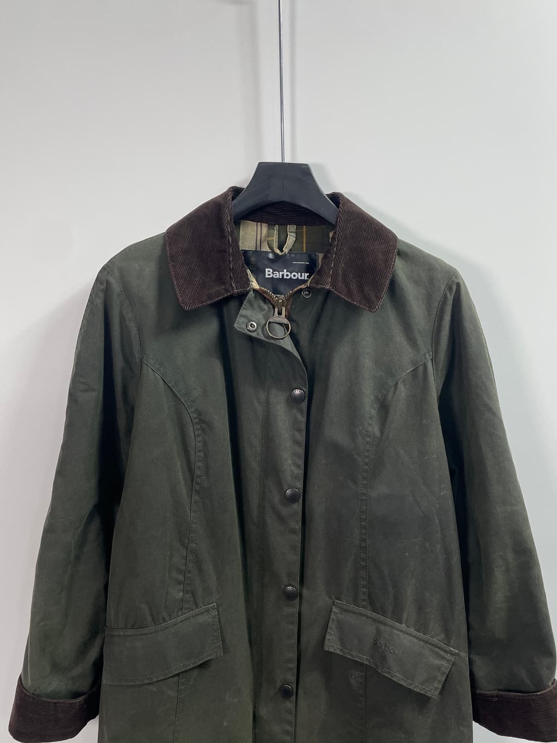 바버 우먼스 뉴버리 왁스 코트 (on.420) 상품이미지2