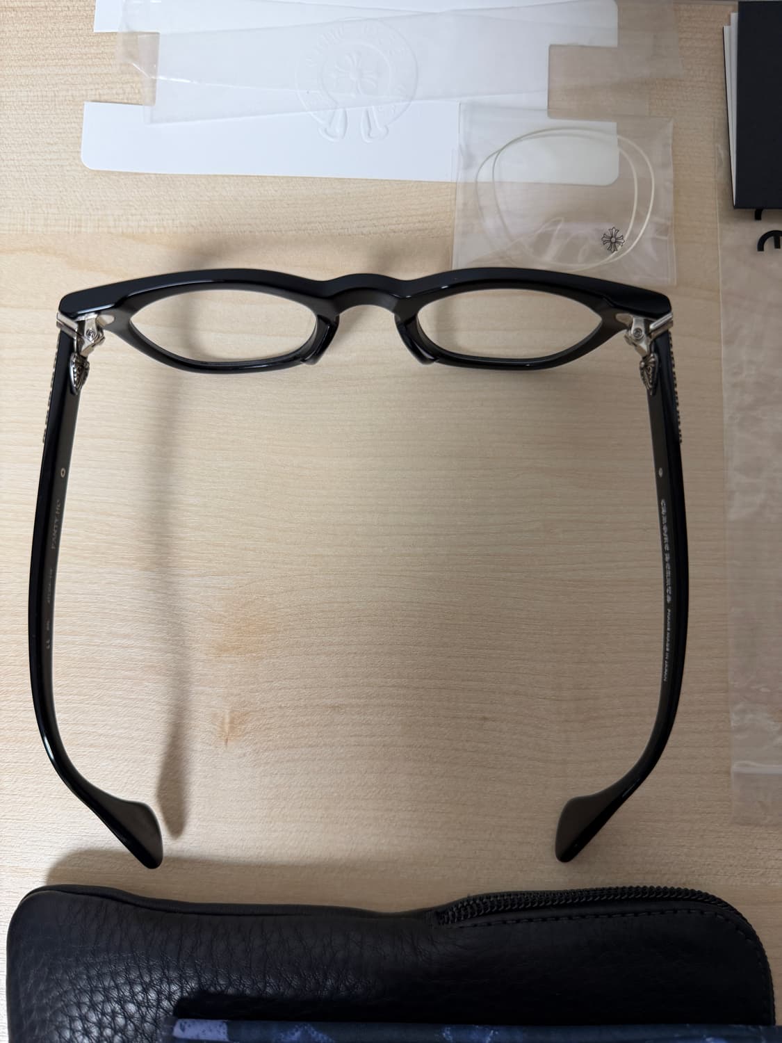 크롬하츠 뿔테 안경 팬티호 panty ho bk 블랙 실버 (단종) 상품이미지7