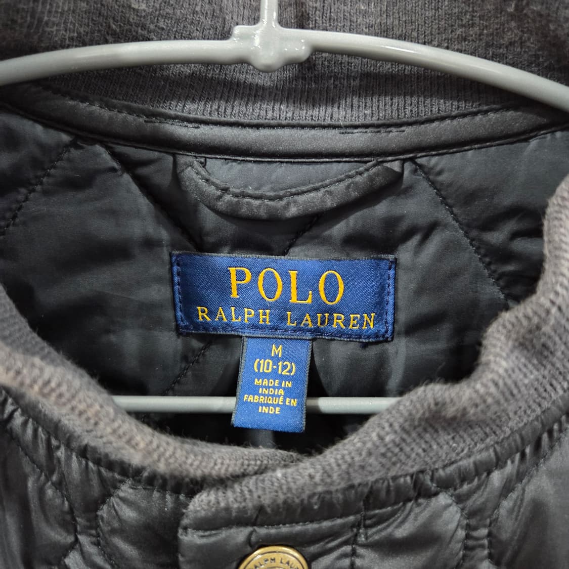 폴로랄프로렌 키즈 퀼팅자켓 M(10/12) 상품이미지3