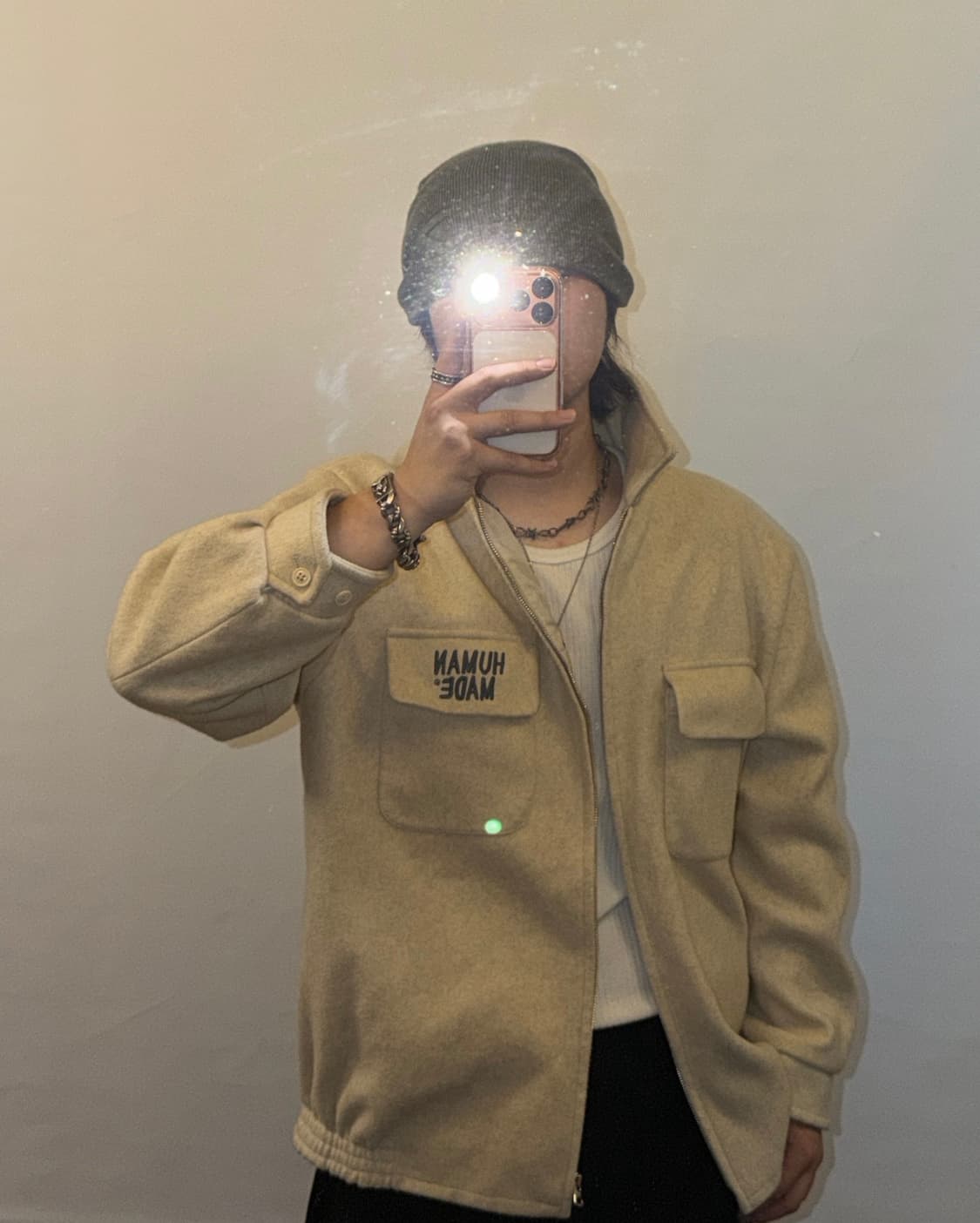 휴먼메이드 더블포켓 울 자켓 상품이미지2