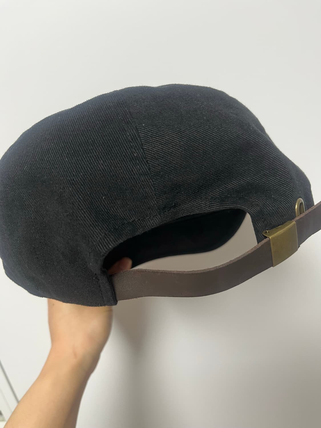 Collect pieces THREE 5 PANEL CAP (BLACK) 상품이미지3