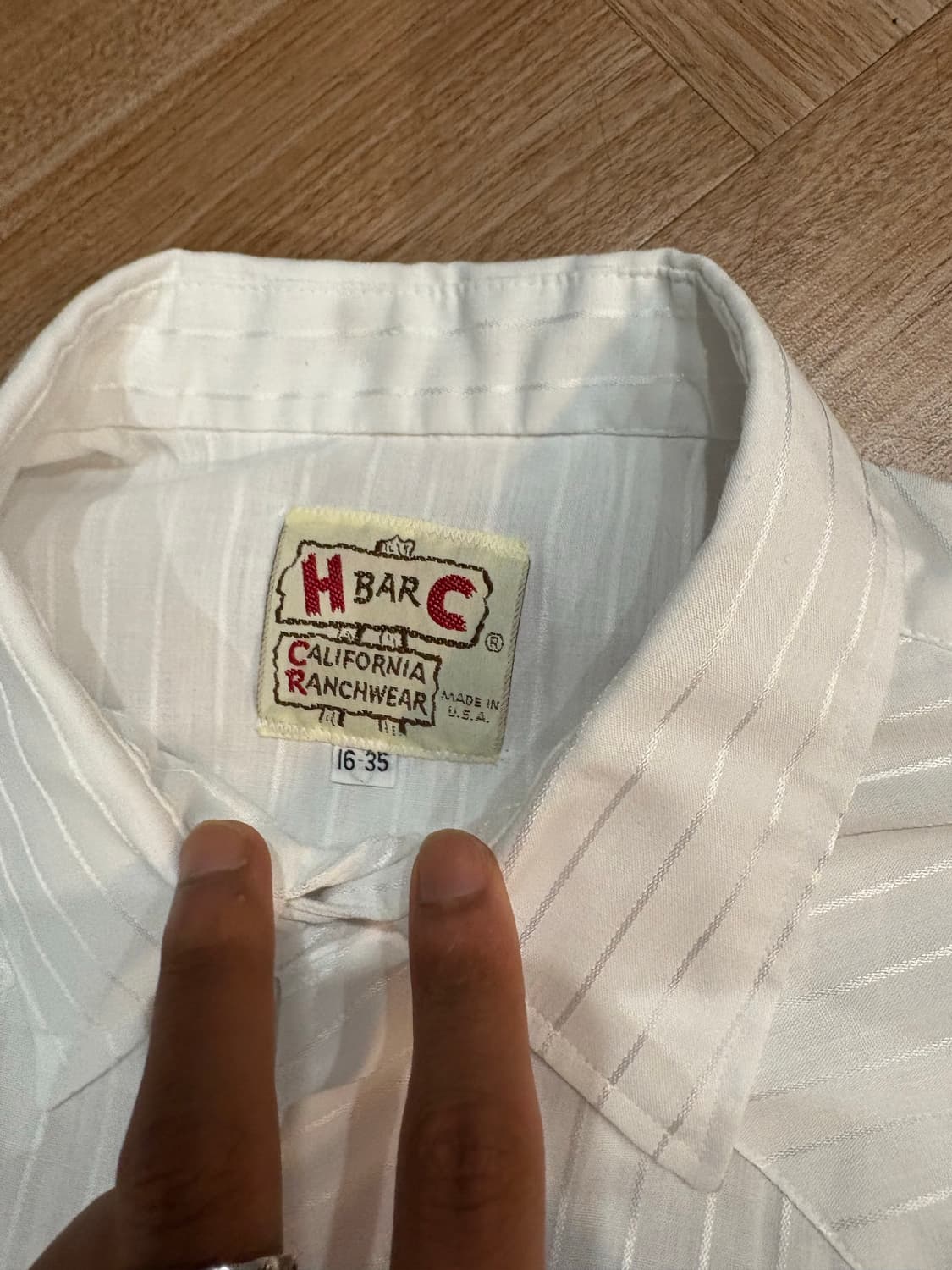 70s H Bar c 웨스턴 셔츠 상품이미지4