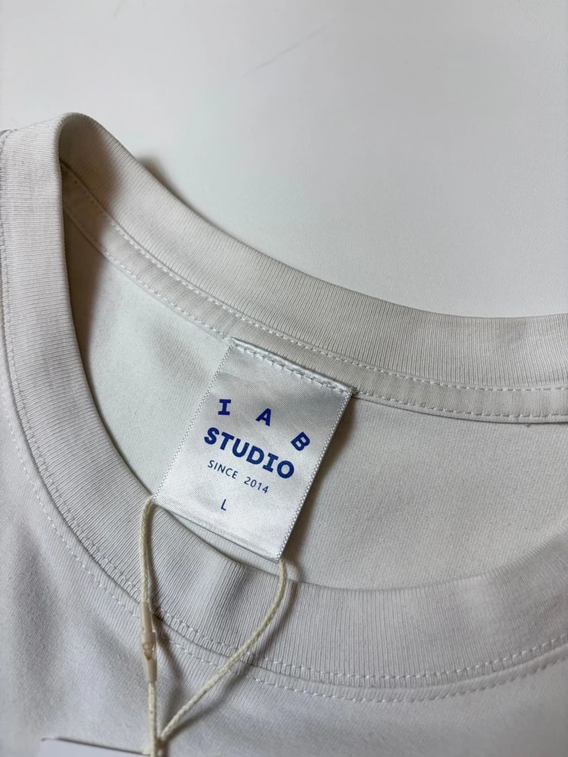 아이앱스튜디오 빅로고 오버핏 반팔 티셔츠 PN9559 상품이미지9