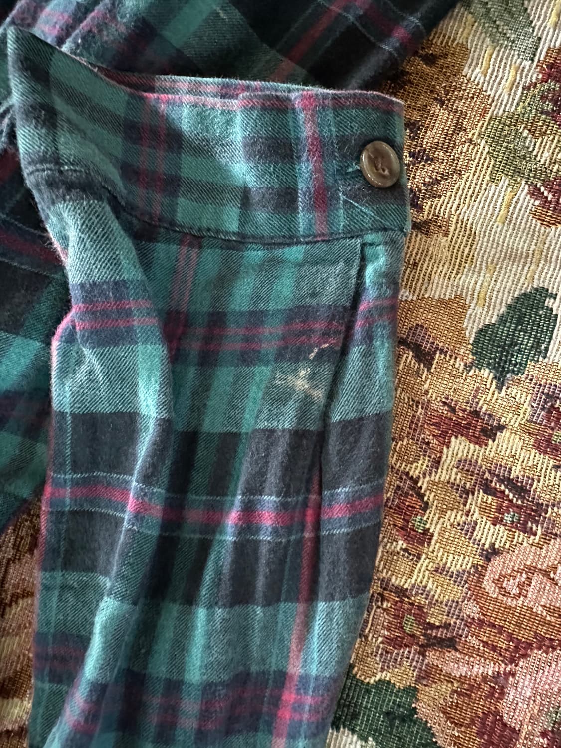 빈티지 체크 원피스 상품이미지2