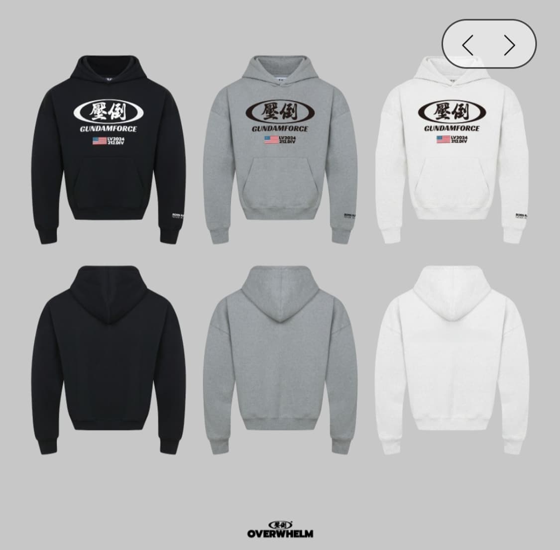 압도 성조기 후드 미개봉 새상품 상품이미지1