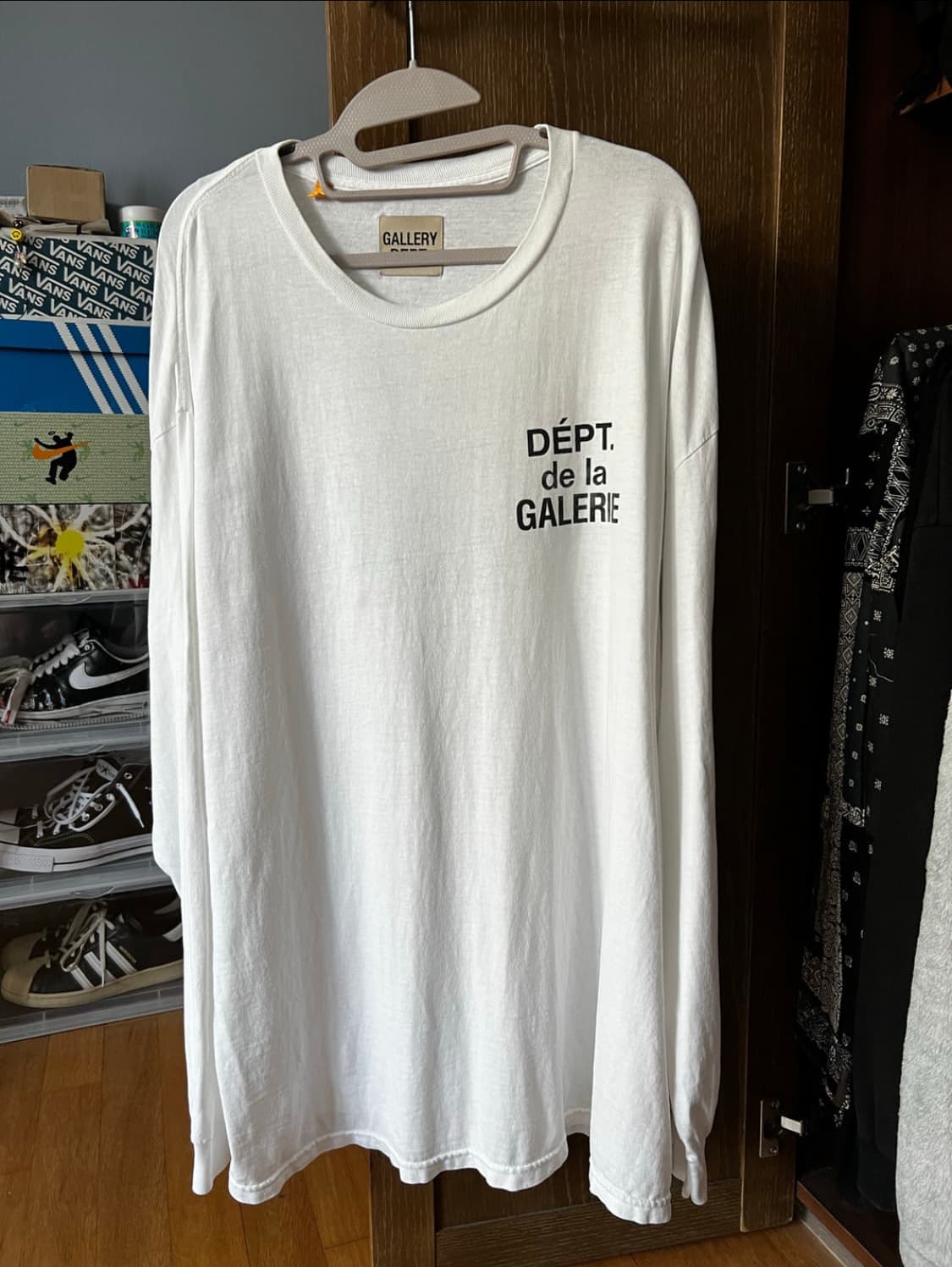 갤러리디파트먼트 프렌치로고 롱슬리브 화이트 xl 상품이미지2