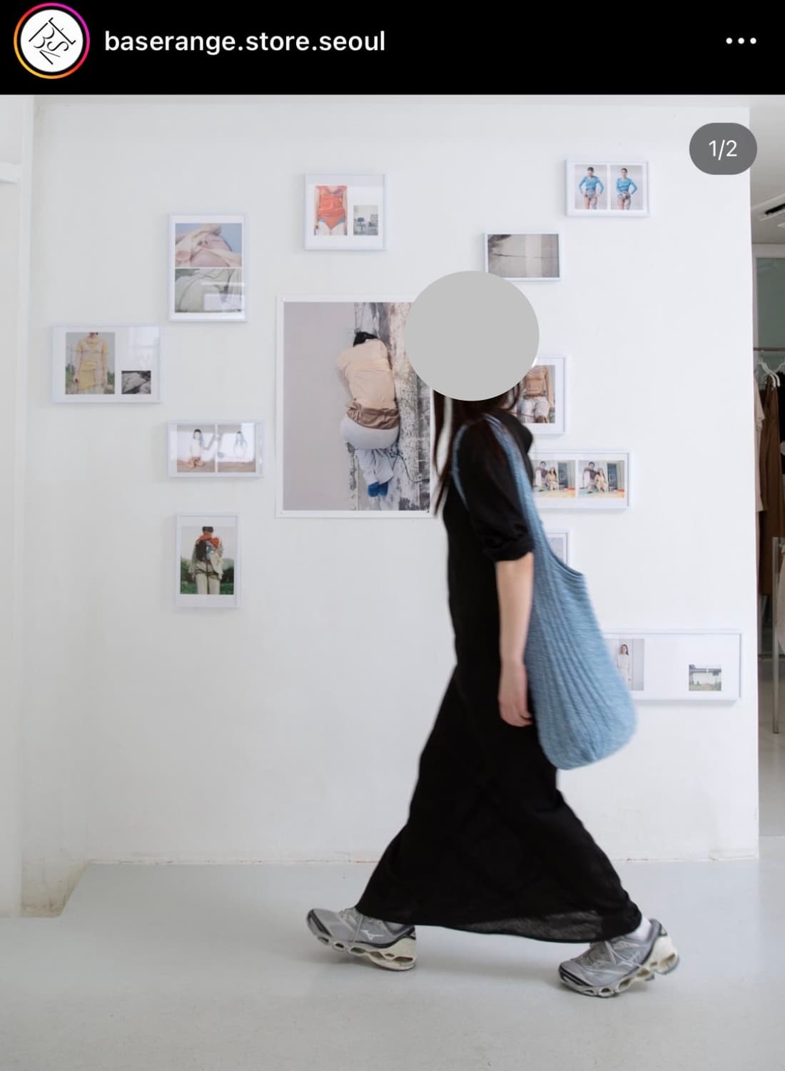 baserange dydine long sleeve maxi dress 상품이미지1