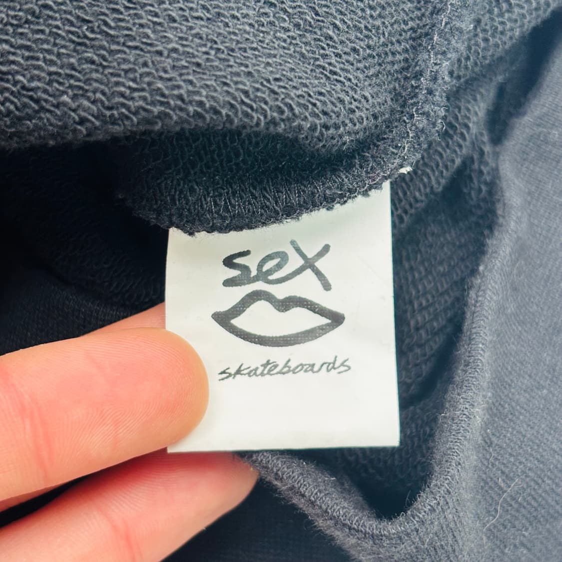 Sex Skateboards 섹스 스케이드보드 블랙 후드티 M 상품이미지8
